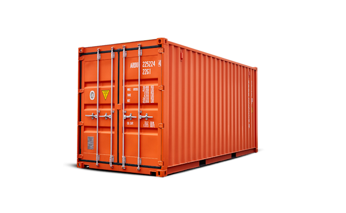 20 piedi standard contenitore