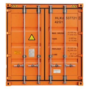 Contenitore standard da 40 piedi