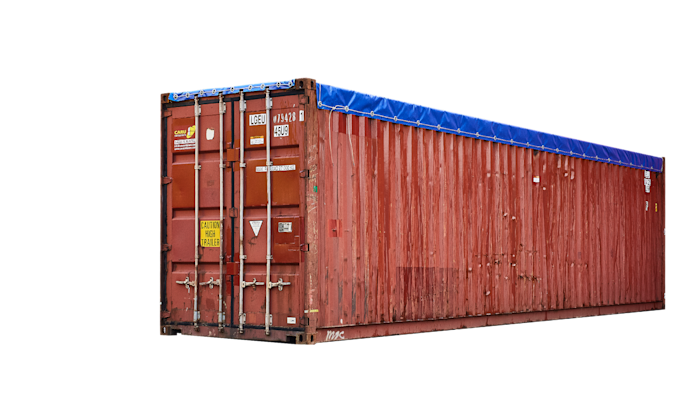 Conversione di un cubo alto e scoperto da 40 piedi